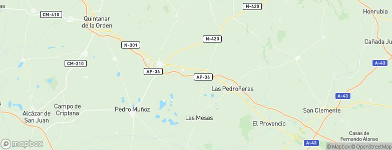 Pedernoso, El, Spain Map