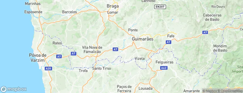 Pedome, Portugal Map