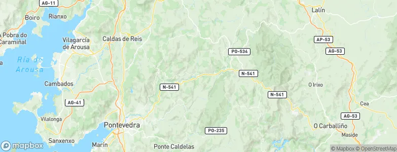 Pedre, Spain Map