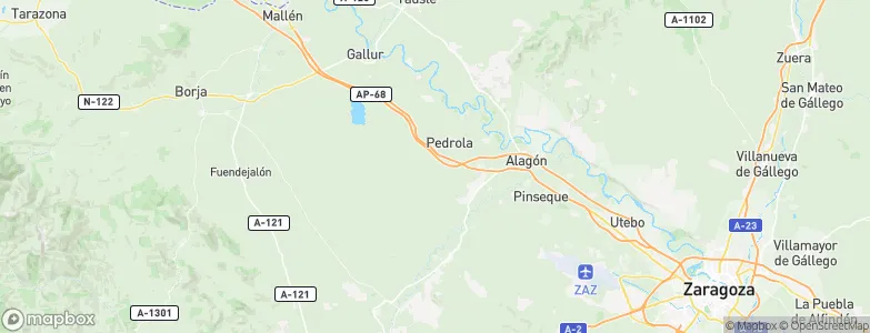 Pedrola, Spain Map
