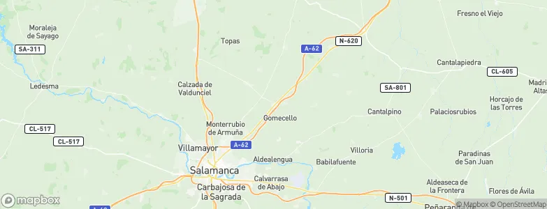 Pedrosillo el Ralo, Spain Map