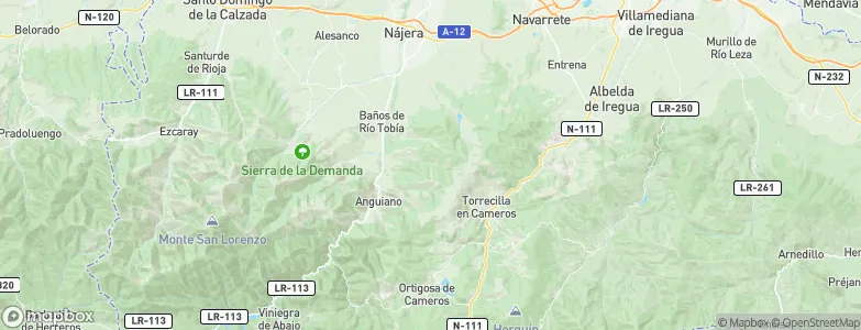 Pedroso, Spain Map