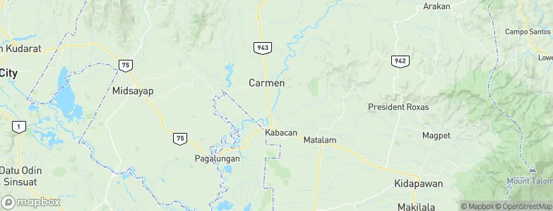 Pedtad, Philippines Map