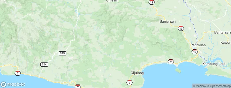 Pegadungan, Indonesia Map
