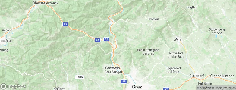 Peggau, Austria Map