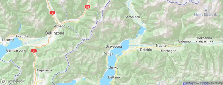 Peglio, Italy Map