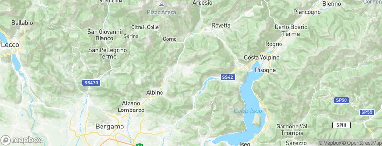 Peia, Italy Map