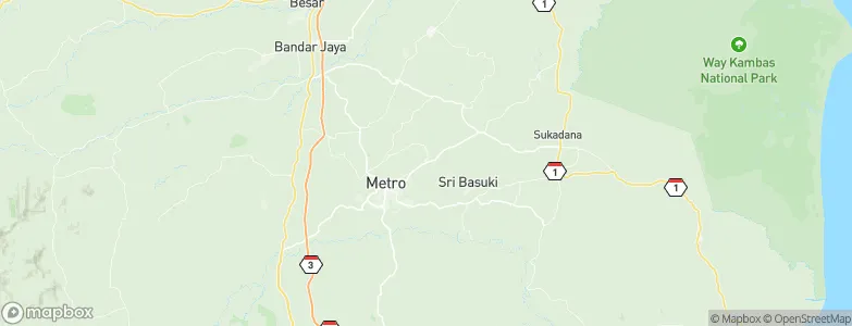 Pekalongan, Indonesia Map