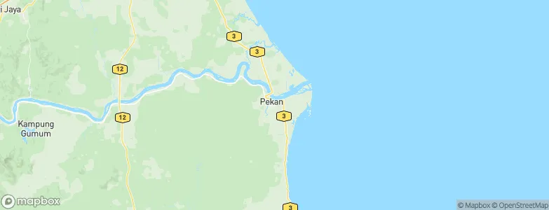 Pekan, Malaysia Map