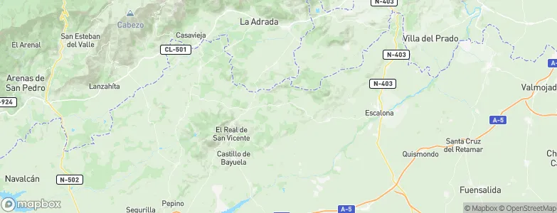 Pelahustán, Spain Map