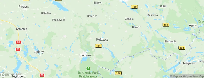 Pełczyce, Poland Map
