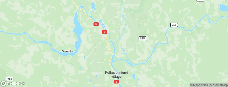 Pelkosenniemi, Finland Map