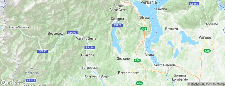 Pella, Italy Map