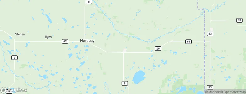 Pelly, Canada Map