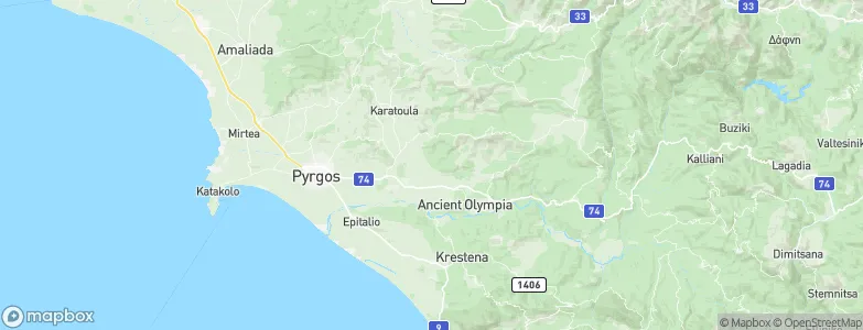Pelópi, Greece Map