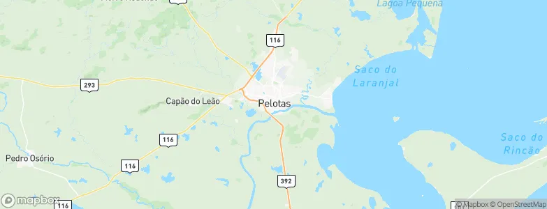 Pelotas, Brazil Map