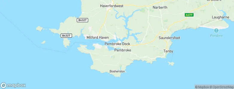 Pembroke Dock, United Kingdom Map