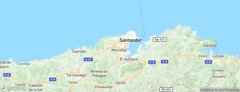 Peñacastillo, Spain Map
