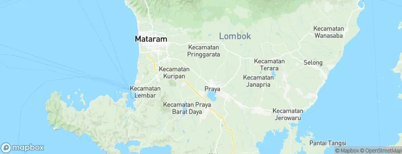 Pendaleman, Indonesia Map
