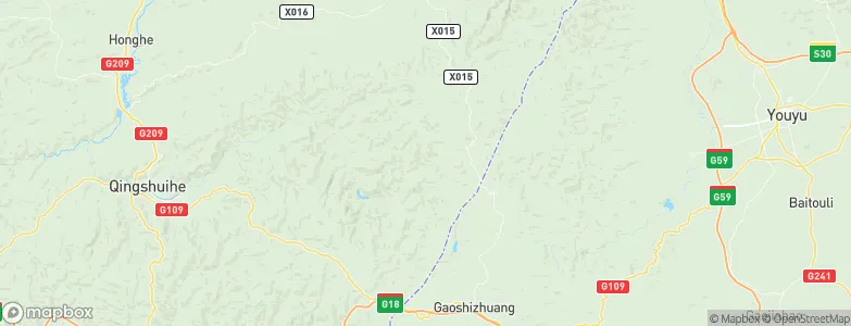 Pendiqing, China Map