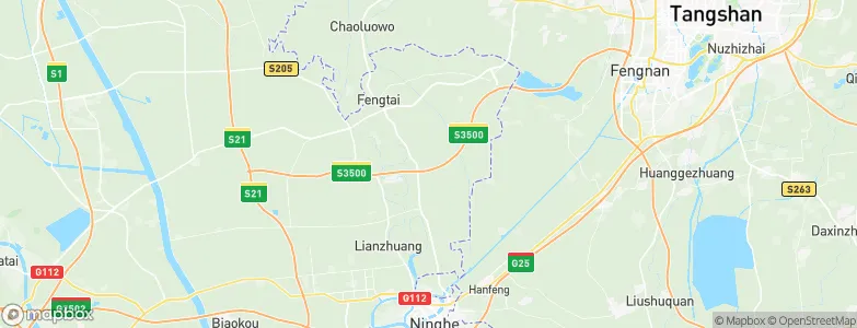 Penguanzhuang, China Map