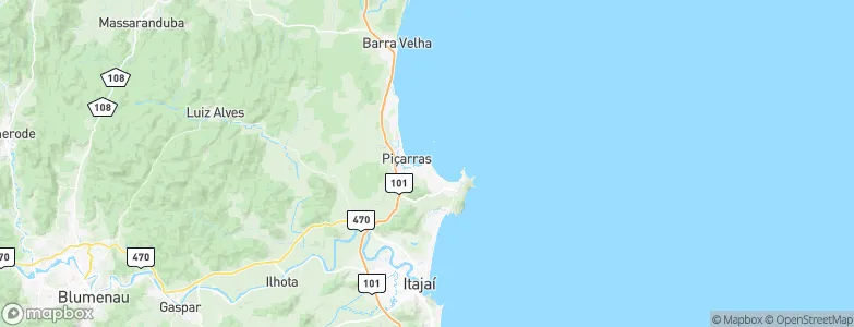 Penha, Brazil Map