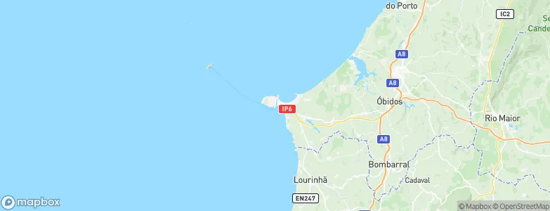 Peniche, Portugal Map