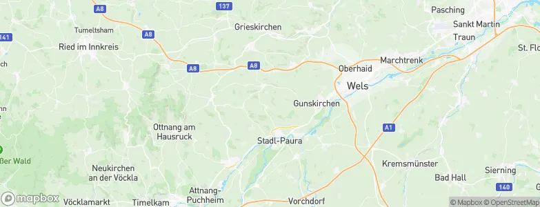 Pennewang, Austria Map