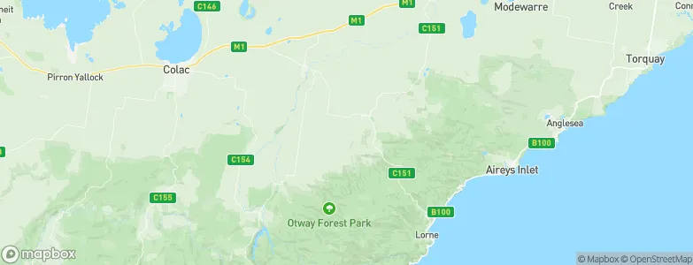 Pennyroyal, Australia Map