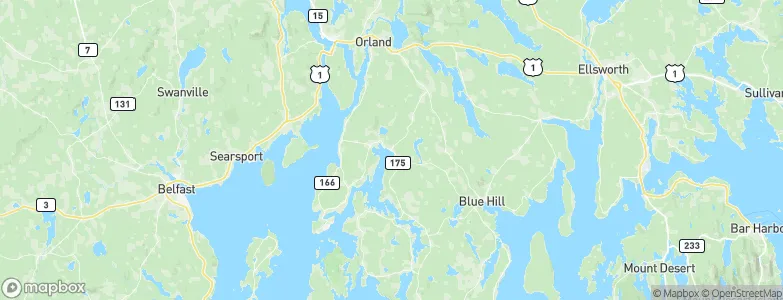 Penobscot, United States Map