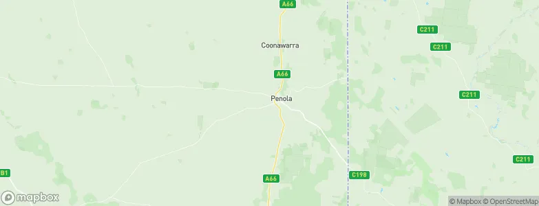 Penola, Australia Map