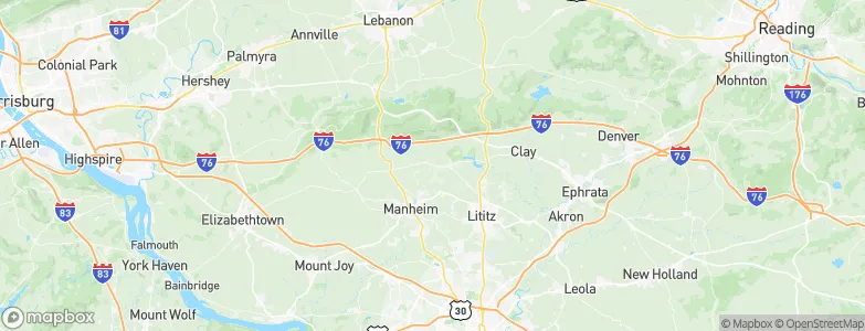 Penryn, United States Map