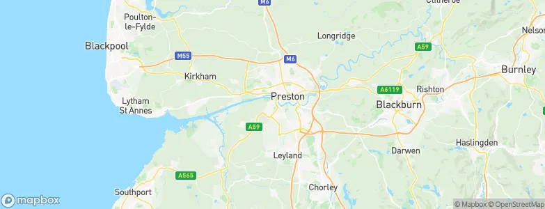 Penwortham, United Kingdom Map