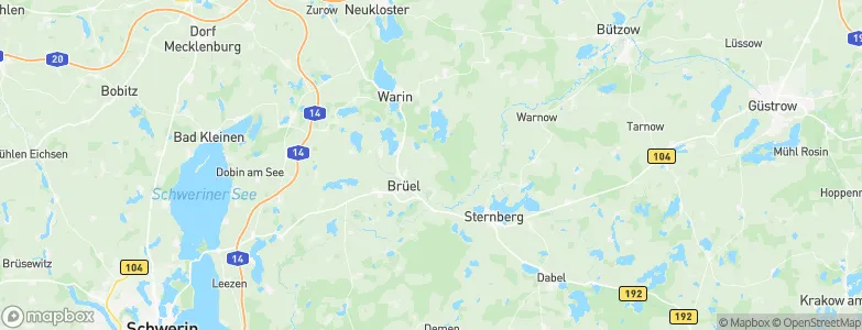 Penzin, Germany Map