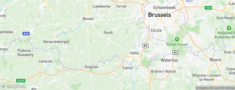 Pepingen, Belgium Map