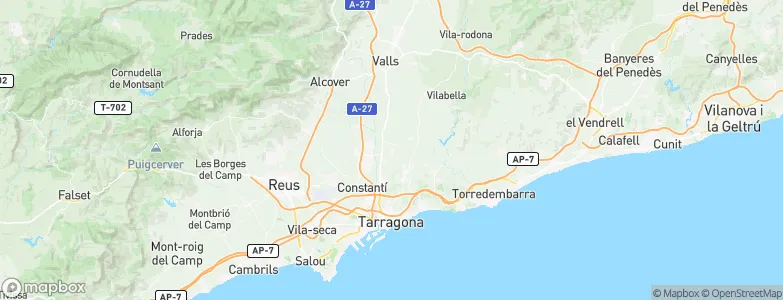 Perafort, Spain Map