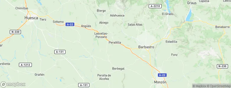 Peraltilla, Spain Map