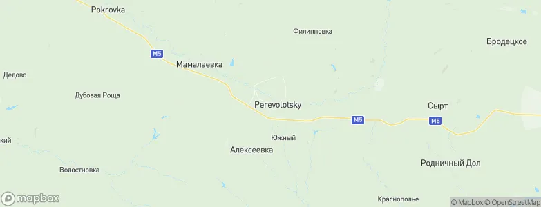 Perevolotskiy, Russia Map