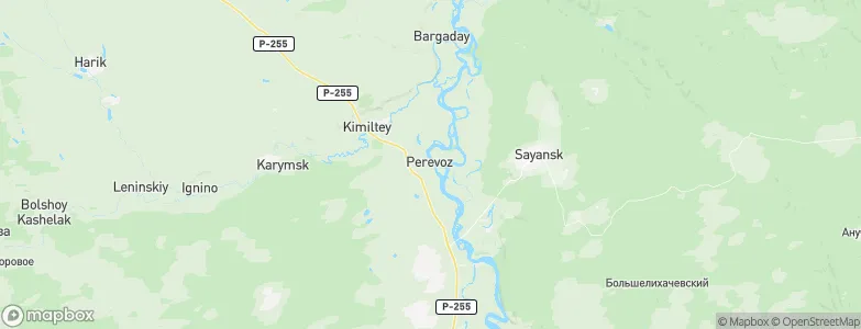 Perevoz, Russia Map