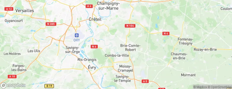 Périgny, France Map