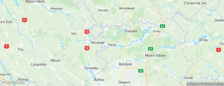 Periş, Romania Map