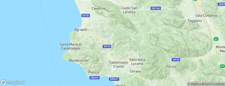 Perito, Italy Map