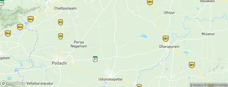 Periyapatti, India Map