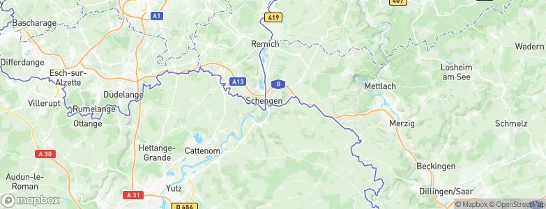 Perl, Germany Map