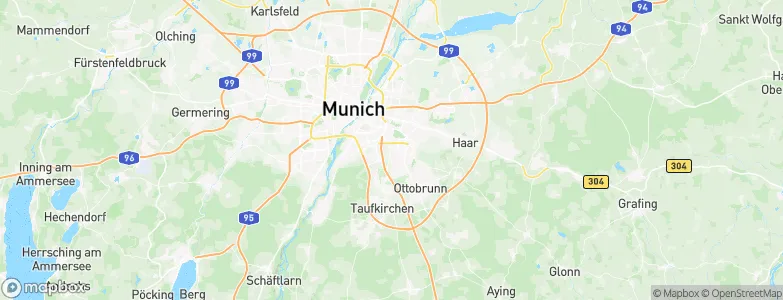 Perlach, Germany Map