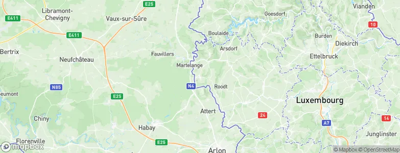 Perlé, Luxembourg Map