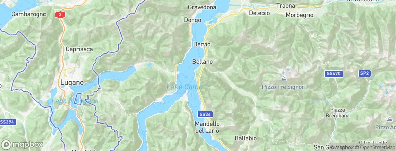 Perledo, Italy Map