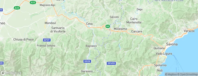Perlo, Italy Map
