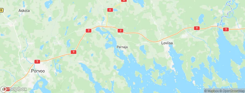 Pernå, Finland Map