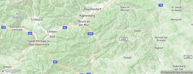 Pernegg an der Mur, Austria Map